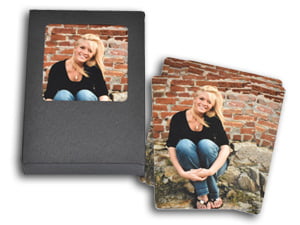 Get a FREE wallet box with your order. Cardboard wallet box.