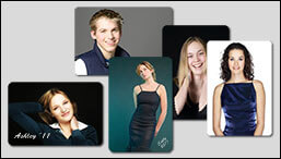 Rounded corner wallet size photo prints