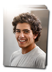 Print your wallet photos online. Rounded corner wallet senior pictures