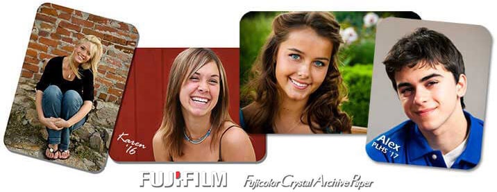 Premium quality wallet photos, one day turn-around. Senior picture wallet size photos