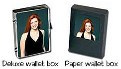 Wallet photo box